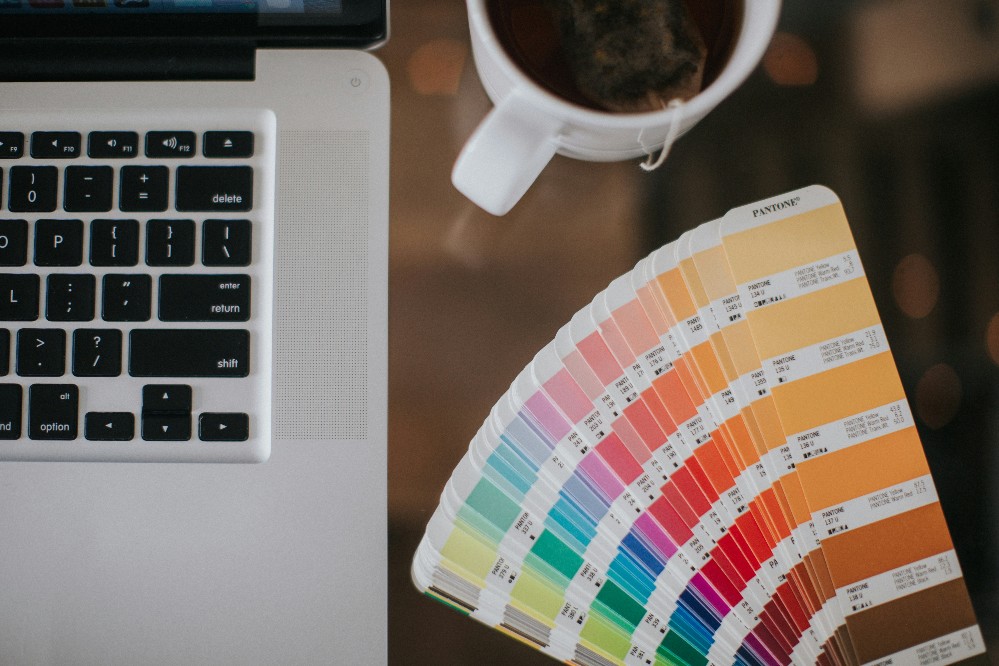 Colour swatches for web design