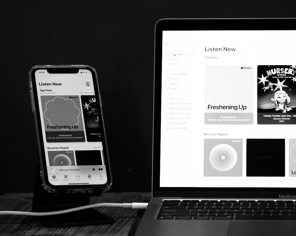 Responsive website on multiple devices