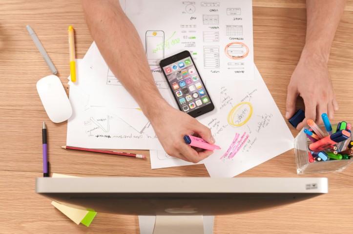 Graphic design team with print and digital expertise