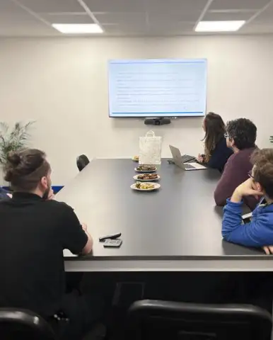 Team Meeting in Office